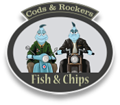 Cods and Rockers Events and Catering Logo